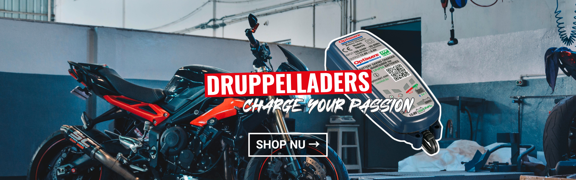 Druppelladers
